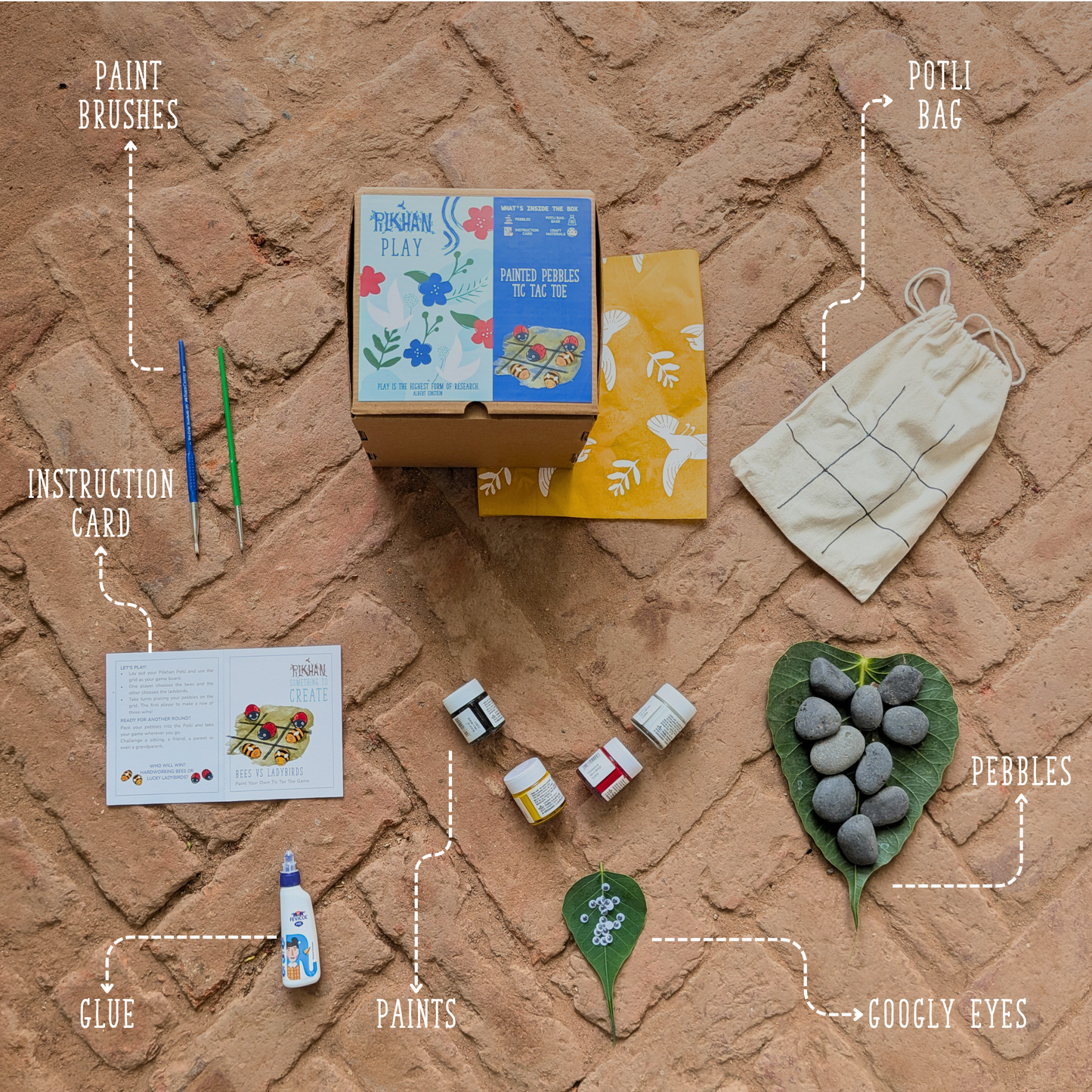 Pilkhan Play - Bees vs Ladybirds Tic Tac Toe