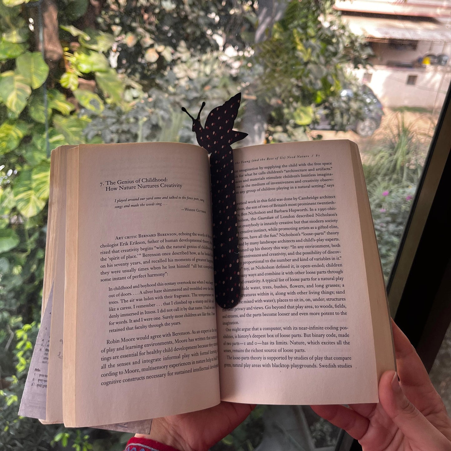 Fabric Bookmark