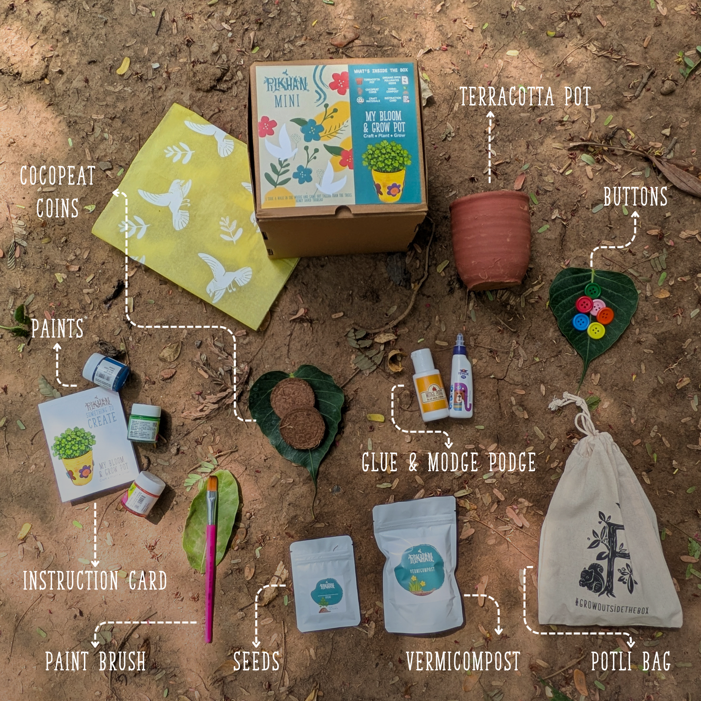 Pilkhan Mini - Bloom & Grow Pot